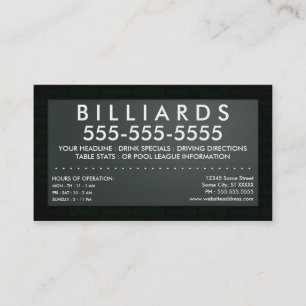 エイトボール：電気標識 名刺