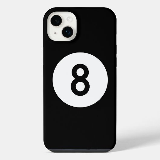 エイトボール iPhoneケース (裏面)