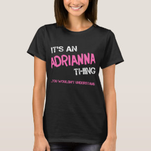 エイドリアナが理解できないことノベルティ Tシャツ