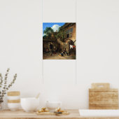 エイドリアンヴァンオスタードザコテージドアヤード ポスター (キッチン)