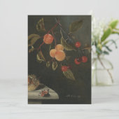 エイドリアン・コート – 蝶の静物 招待状 (スタンド正面)