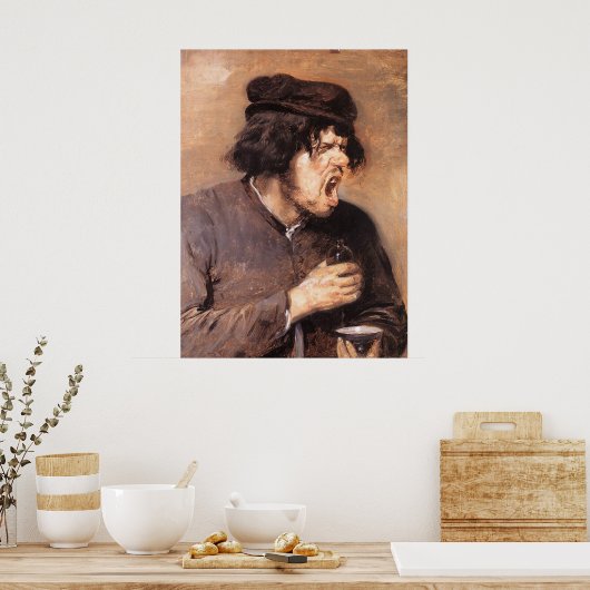 エイドリアン・ブルワー・ザ・ビター荷車を引く ポスター (キッチン)