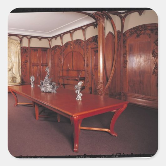 エイドリアン・ベナード所属のダイニングルーム スクエアシール (正面)