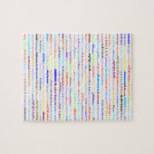 エイドリア文字デザインンII ジグソーパズル (横)