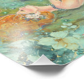 エイドリフト平和な人魚プリントバイルネ フォトプリント (角)