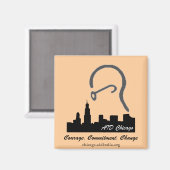 エイド・シカゴ マグネット (正面/裏面)