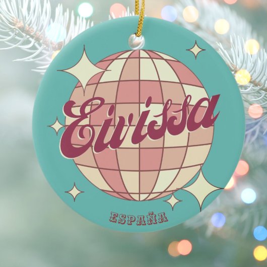 エイビサイビサエスパーニャの休日のお土産 セラミックオーナメント