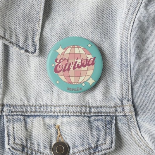 エイビサイビサエスパーニャの休日のお土産 缶バッジ