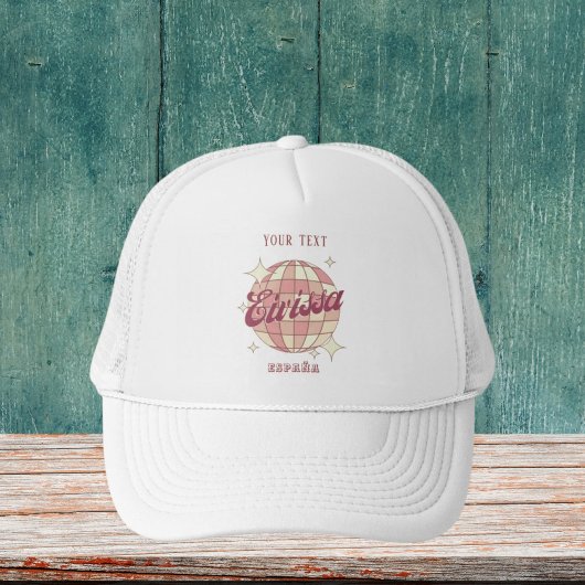 エイビサイビザエスパーニャレトロディスコボールパーティー キャップ