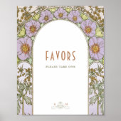 エイピースサイン客ヴィンテージアールヌーボーバイミュシャ ポスター (正面)