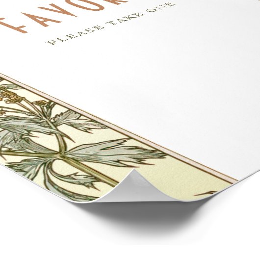 エイピースサイン客ヴィンテージアールヌーボーバイミュシャ ポスター (角)