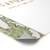 エイピースサイン客ヴィンテージアールヌーボーバイミュシャ ポスター (角)