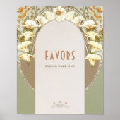 エイピースサイン客ヴィンテージアールヌーボーバイミュシャ ポスター (正面)