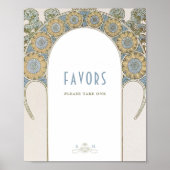 エイピースサイン客ヴィンテージアールヌーボーバイミュシャ ポスター (正面)