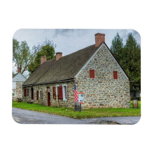 エイブラハムハウスマグネット マグネット (横)