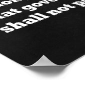 エイブラハムリンカーンゲティスバーグアドレスポートレート ポスター (角)