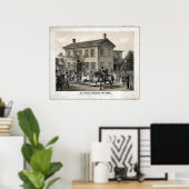 エイブラハムリンカーンズホーム ポスター (ホームオフィス)