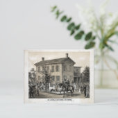 エイブラハムリンカーンズホーム ポストカード (スタンド正面)