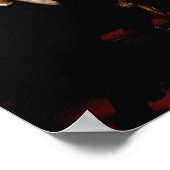 エイブラハムリンカーンポートレートジョージペーターヒーリー ポスター (角)