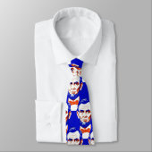 エイブラハムリンカーンポートレート – グラフィックイラストレーション ネクタイ (タイ)