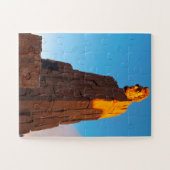 エイブラハムリンカーンモニュメントウィスコンシンジグソーパズル ジグソーパズル (横)