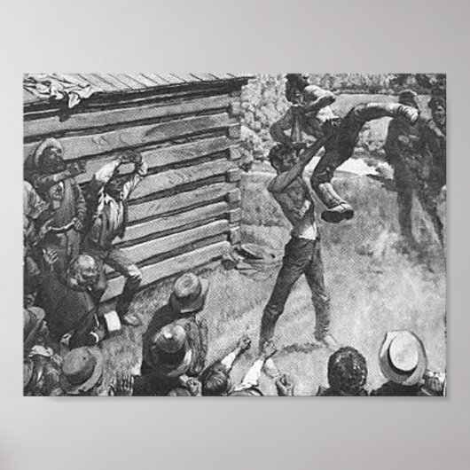 エイブラハムリンカーンレスリングポスター ポスター (正面)