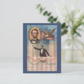 エイブラハムリンカーンヴィンテージポストカード ポストカード (スタンド正面)