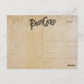 エイブラハムリンカーンヴィンテージポストカード ポストカード (裏面)
