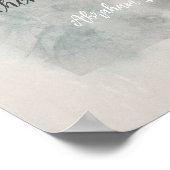 エイブラハムリンカーン引用文は堅い灰色のヴィンテージの外観を立つ ポスター (角)