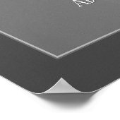 エイブラハムリンカーン引用文オン成功 ポスター (角)