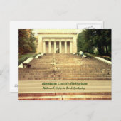 エイブラハムリンカーン生誕地はがき ポストカード (正面/裏面)