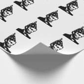 エイブラハムリンカーン誕生日 ラッピングペーパー (角)