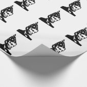 エイブラハムリンカーン誕生日 ラッピングペーパー (角)