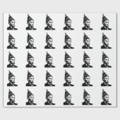 エイブラハムリンカーン誕生日 ラッピングペーパー (フラット)