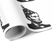 エイブラハムリンカーン誕生日 ラッピングペーパー (ロールコーナー)