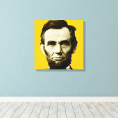 エイブラハムリンカーン3 キャンバスプリント (インサイチュ (ウッドフロア))