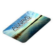 エイブラハム感動的リンカーン引用文"常に" マグネット (左側)