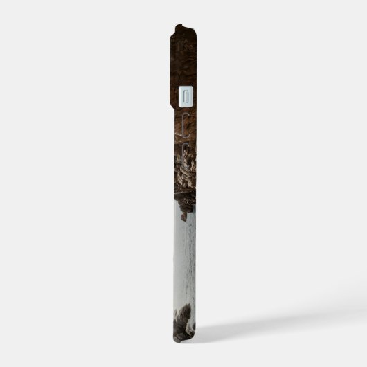 エイブラハム感動的リンカーン引用文「成功」 iPhone 15ケース (左側面)