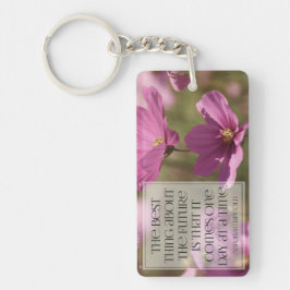 エイブラハム感動的リンカーン引用文「未来」 キーホルダー