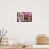 エイブラハム感動的リンカーン引用文「未来」 ポスター (キッチン)