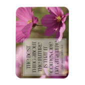 エイブラハム感動的リンカーン引用文「未来」 マグネット (縦)