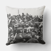 エイブラハム・リンカン・ゲティスバーグ演説：南北戦争の終結 クッション (裏面)