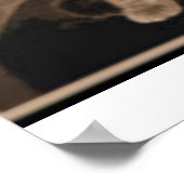 エイブラハム・リンカーンとその猫「ディクシー」 ポスター (角)