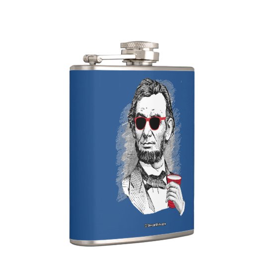 エイブラハム・リンカーンのパーティー好きな人 フラスク (右)