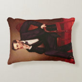 エイブラハム・リンカーンのポートレート アクセントクッション (正面)