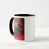 エイブラハム・リンカーンのポートレート マグカップ (正面左)