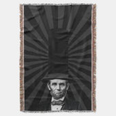 エイブラハム・リンカーンの大統領のなファッションの上での主張 スローブランケット (正面縦)