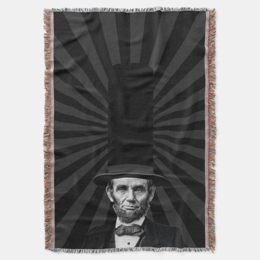 エイブラハム・リンカーンの大統領のなファッションの上での主張 スローブランケット (正面縦)