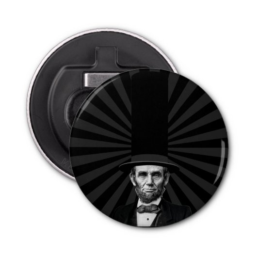エイブラハム・リンカーンの大統領のなファッションの上での主張 栓抜き (正面)