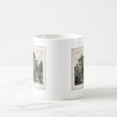 エイブラハム・リンカーンの家のマグ コーヒーマグカップ (中央)
